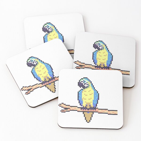 Item preview, Pixel Macaw designed and sold by rafagars.