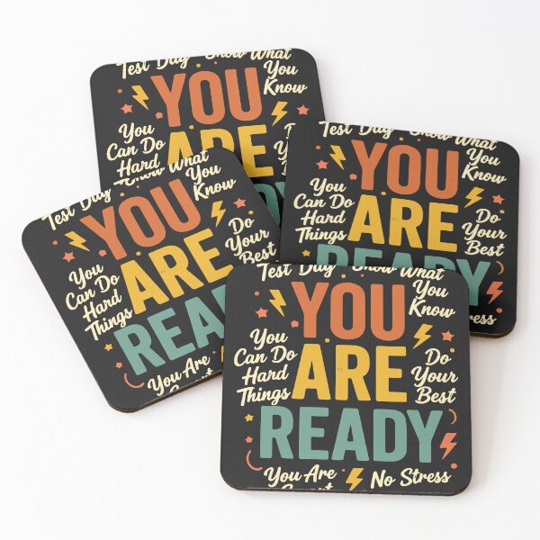 Item preview, You Are Ready Test Day Motivational Teacher Student Exam Encouragement designed and sold by DonaldMcCullum.