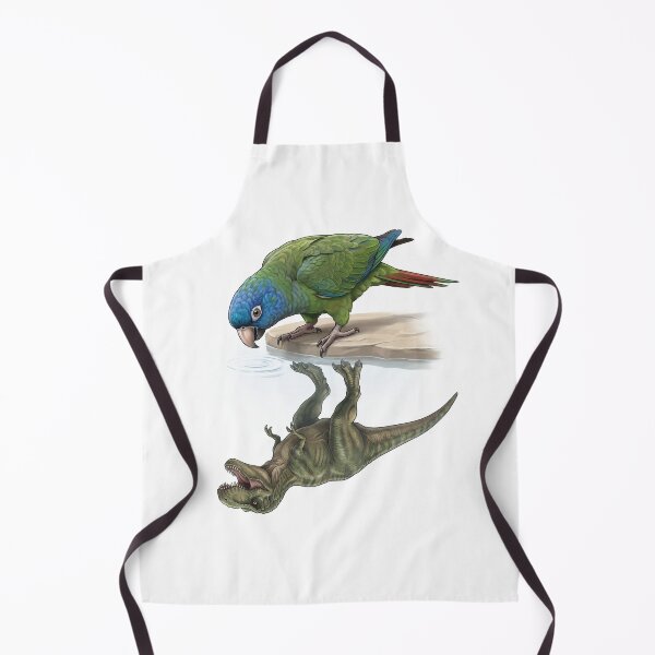 Item preview, Funny Blue Crowned Conure Reflection T Rex Dinosaur Parrot Mom Dad Lover designed and sold by DoodleTortle.