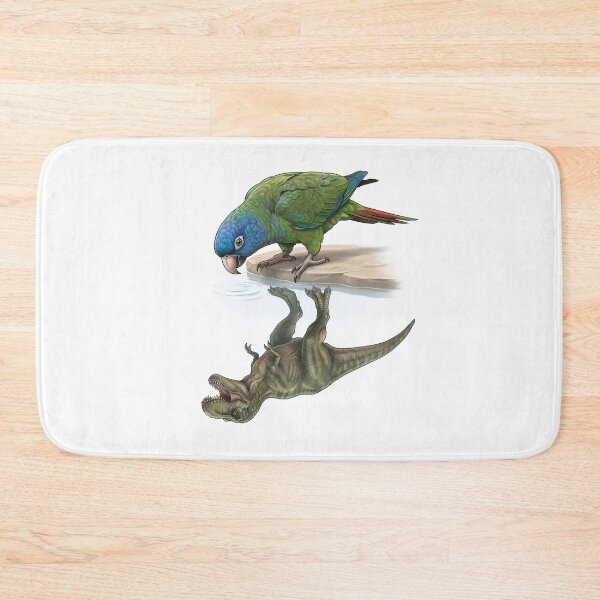 Item preview, Funny Blue Crowned Conure Reflection T Rex Dinosaur Parrot Mom Dad Lover designed and sold by DoodleTortle.