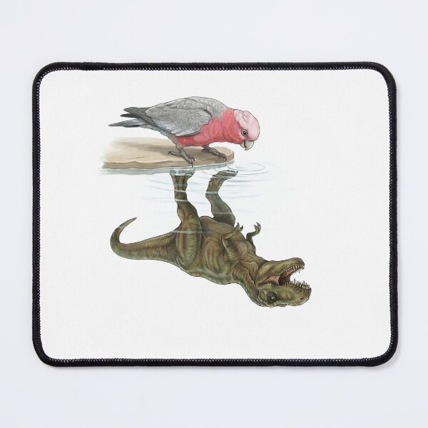 Item preview, Funny Cockatoo Galah Reflection T Rex Dinosaur Parrot Mom Dad Lover designed and sold by DoodleTortle.
