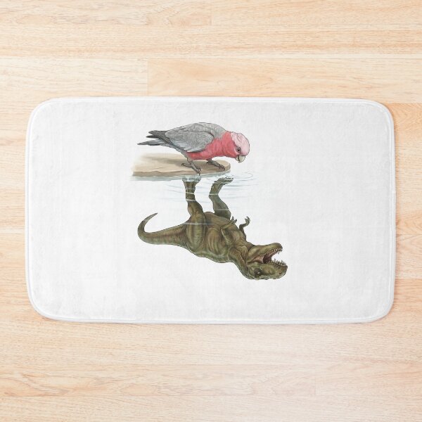 Item preview, Funny Cockatoo Galah Reflection T Rex Dinosaur Parrot Mom Dad Lover designed and sold by DoodleTortle.