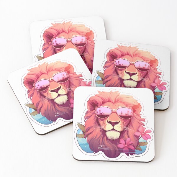 Item preview, Summer Vibes Lion designed and sold by chicdeboutique.