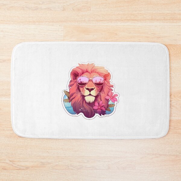 Item preview, Summer Vibes Lion designed and sold by chicdeboutique.