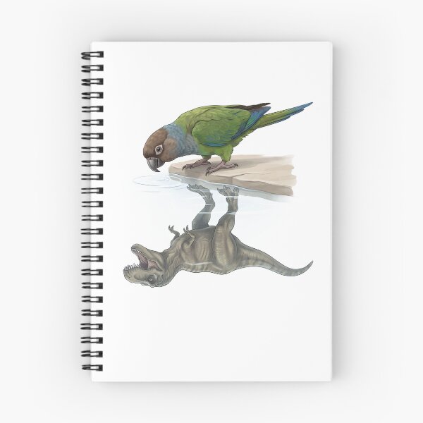 Item preview, Funny Dusky Conure Reflection T Rex Dinosaur Parrot Mom Dad Lover designed and sold by DoodleTortle.
