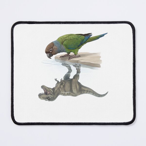 Item preview, Funny Dusky Conure Reflection T Rex Dinosaur Parrot Mom Dad Lover designed and sold by DoodleTortle.