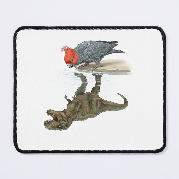 Item preview, Funny Gang gang Cockatoo Reflection T Rex Dinosaur Parrot Mom Dad Lover designed and sold by DoodleTortle.