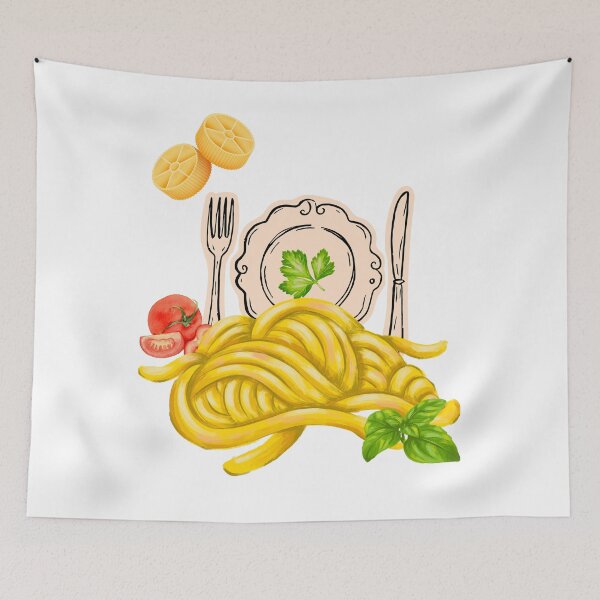 Item preview, A Day Without Pasta Is A Day Wasted designed and sold by MotylekAnia.