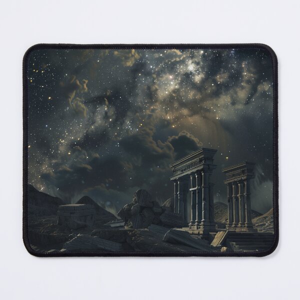 Item preview, Celestial Ruins Night Sky Art designed and sold by QuantumDrift.