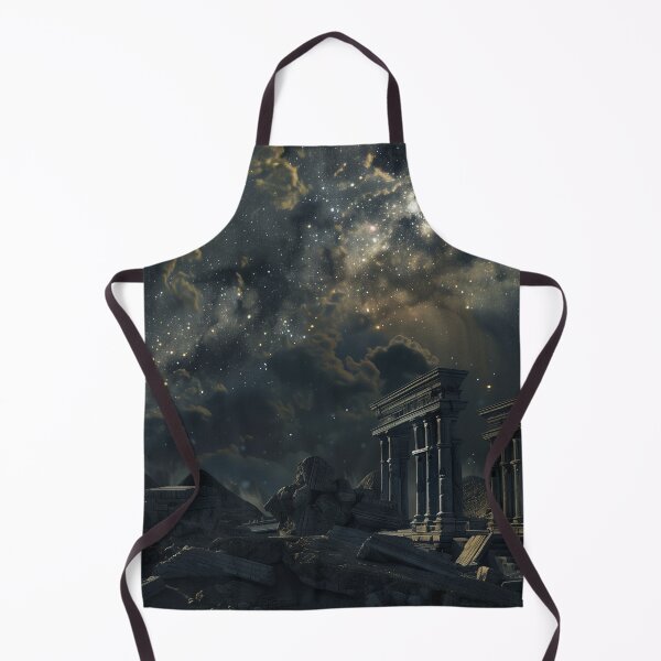 Item preview, Celestial Ruins Night Sky Art designed and sold by QuantumDrift.