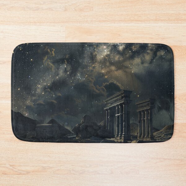 Item preview, Celestial Ruins Night Sky Art designed and sold by QuantumDrift.