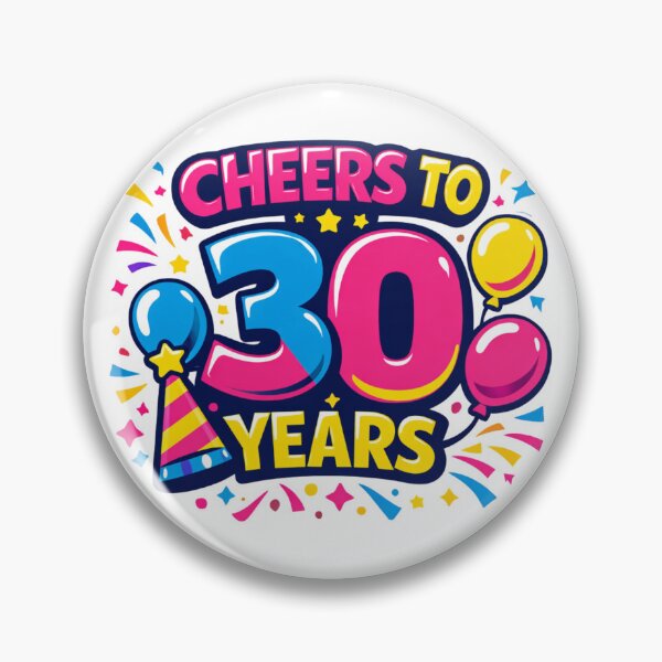 Item preview, Cheers to 30 Years – Funny 30th Birthday Milestone Celebration Design designed and sold by rushaib.