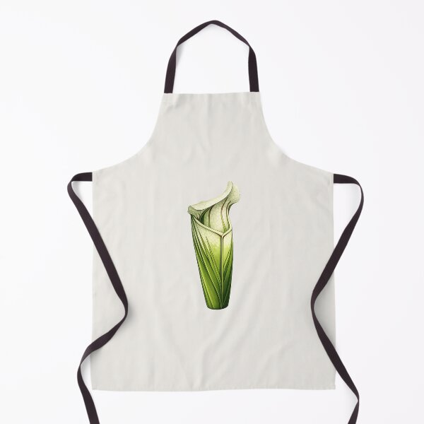 Item preview, White Pitcher Plant – Carnivorous Botanical Illustration designed and sold by Ombrya.