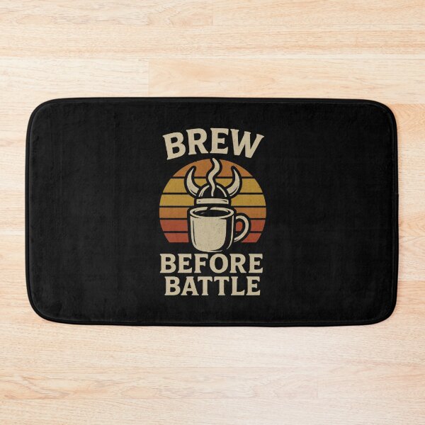 Item preview, Coffee- Brew Before Battle designed and sold by DemureArtsy.
