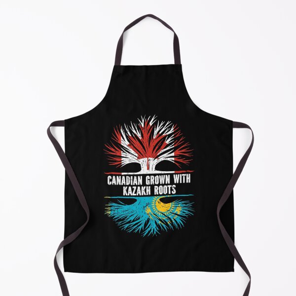 Item preview, Canadian Grown with Kazakh Roots Canada Flag designed and sold by CosmoKitsch.
