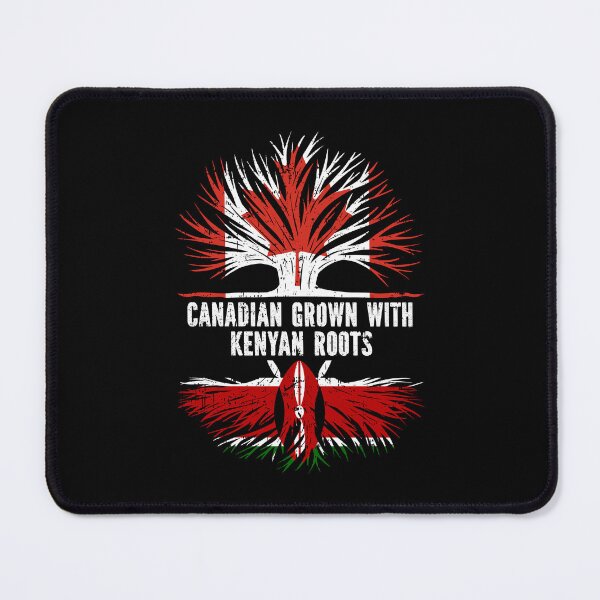 Item preview, Canadian Grown with Kenyan Roots Canada Flag designed and sold by CosmoKitsch.