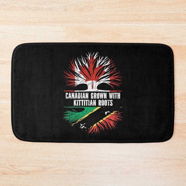 Item preview, Canadian Grown with Kittitian Roots Canada Flag designed and sold by CosmoKitsch.