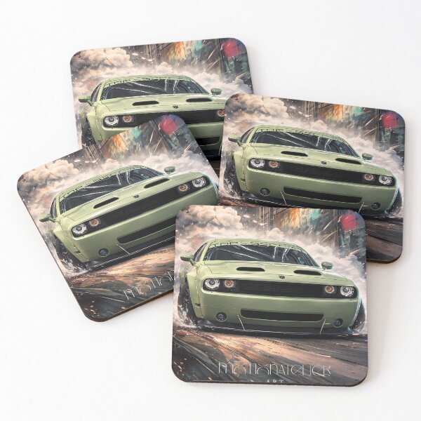 Item preview, Green Challenger designed and sold by motionatelier.art.