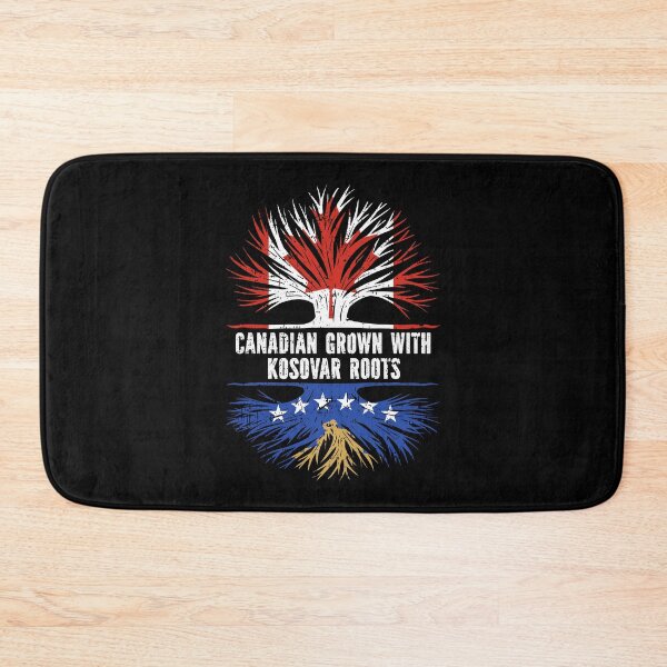 Item preview, Canadian Grown with Kosovar Roots Canada Flag designed and sold by CosmoKitsch.