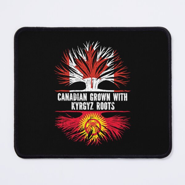 Item preview, Canadian Grown with Kyrgyz Roots Canada Flag designed and sold by CosmoKitsch.