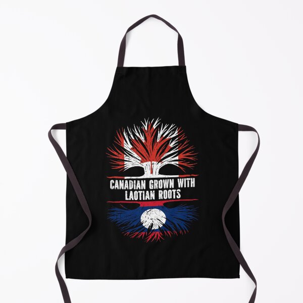 Item preview, Canadian Grown with Laotian Roots Canada Flag designed and sold by CosmoKitsch.