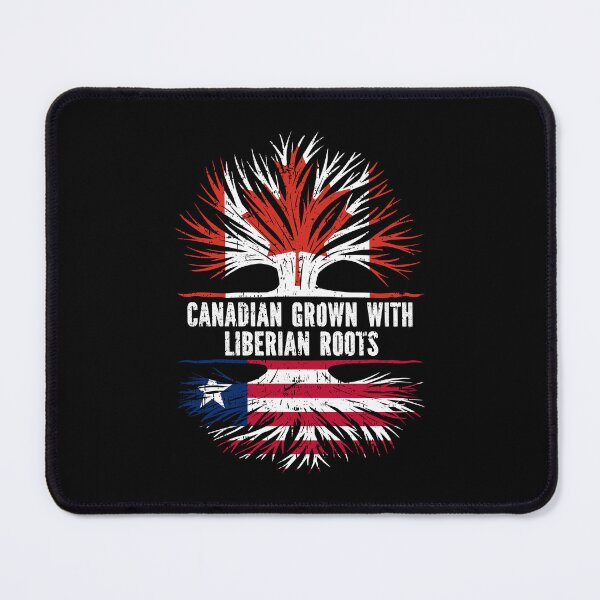 Item preview, Canadian Grown with Liberian Roots Canada Flag designed and sold by CosmoKitsch.