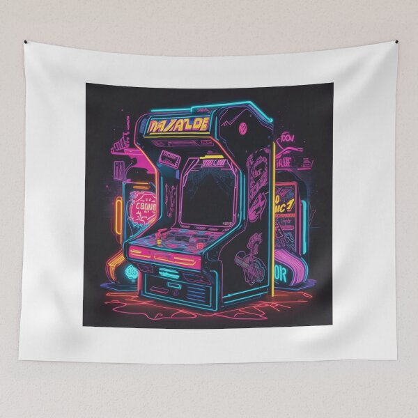 Item preview, Retro Arcade designed and sold by GGPopStudio.