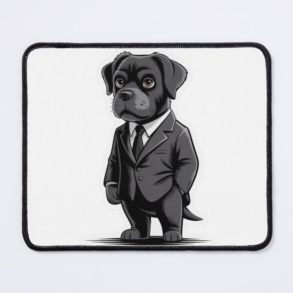Item preview, CEO Dog in Suit - Funny Office Boss Pet Art designed and sold by fotoNoz.