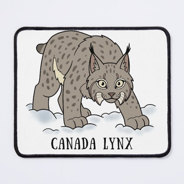 Item preview, Canada Lynx Illustration: Snowshoe Cat Digital Art designed and sold by Blupunk.