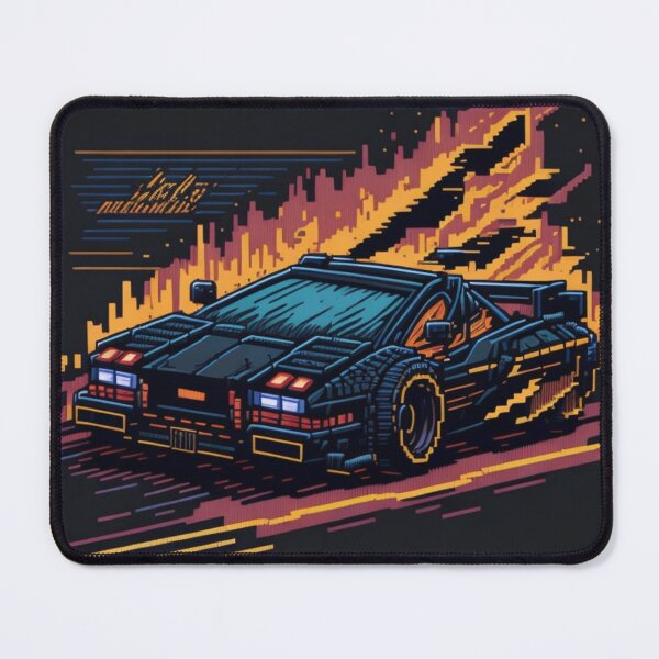 Item preview, Pixel Art Racecar designed and sold by GGPopStudio.
