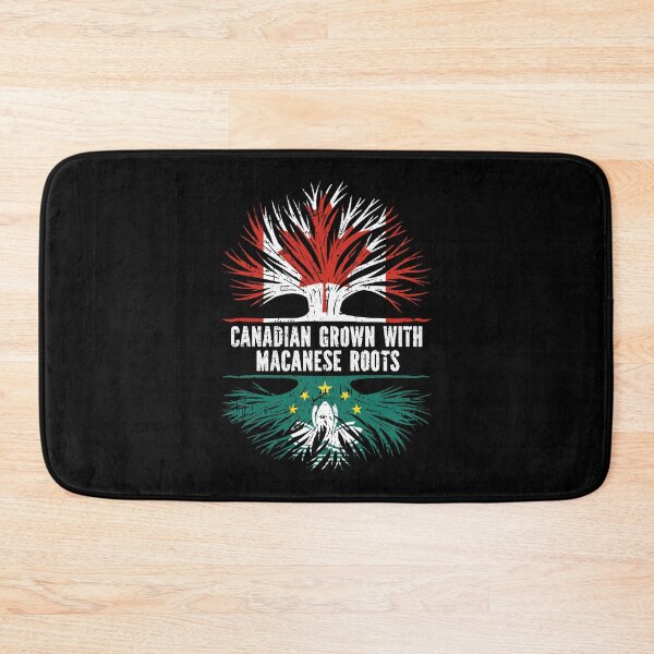 Item preview, Canadian Grown with Macanese Roots Canada Flag designed and sold by CosmoKitsch.