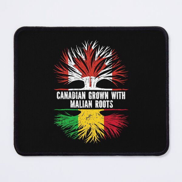 Item preview, Canadian Grown with Malian Roots Canada Flag designed and sold by CosmoKitsch.