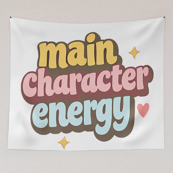 Item preview, main character energy designed and sold by frielbilly.