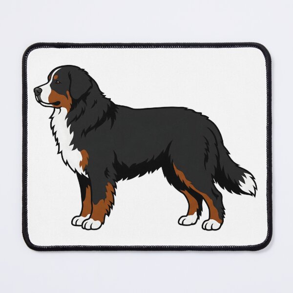 Item preview, Minimalist Bernese Mountain Dog Illustration designed and sold by DigitalGremlin.