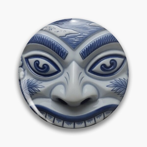 Item preview, Delft Tiki designed and sold by MatrixTattoo.