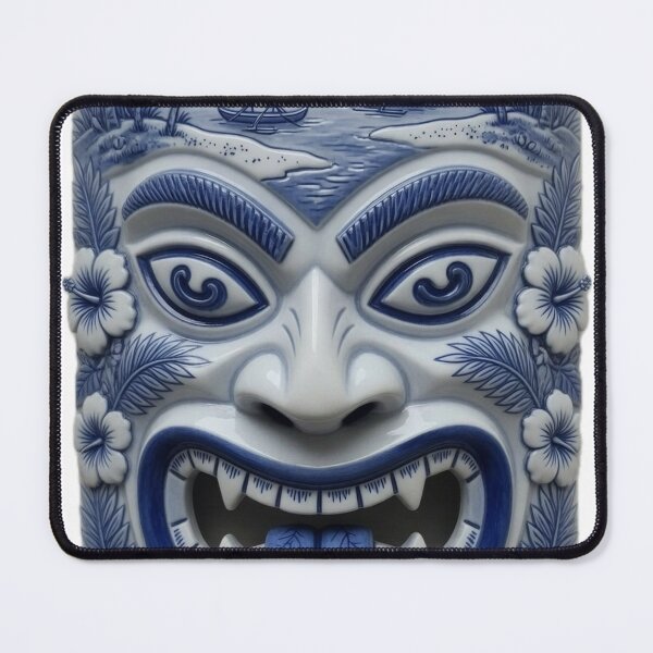 Item preview, Delft Tiki designed and sold by MatrixTattoo.
