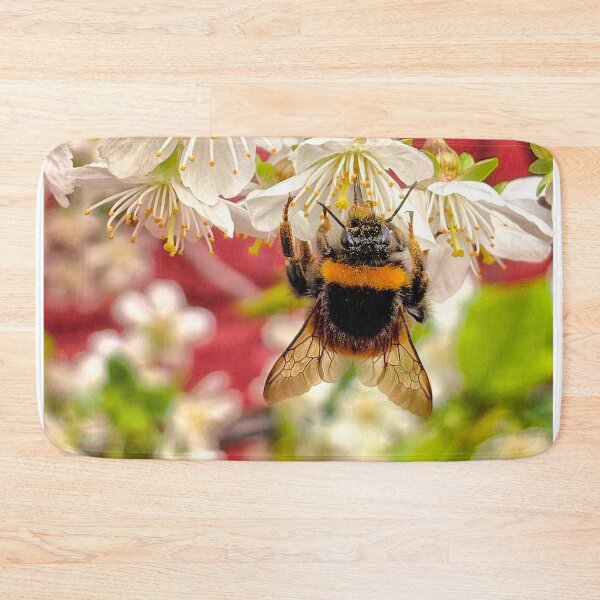 Item preview, Bumblebee gathering pollen from a Cherry Tree designed and sold by Violaman.