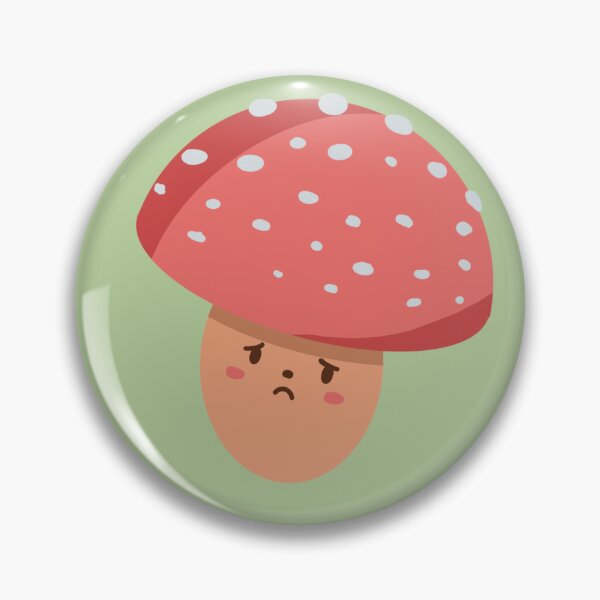 Item preview, Sad Red Toadstool Mushroom designed and sold by autumn-acorns.