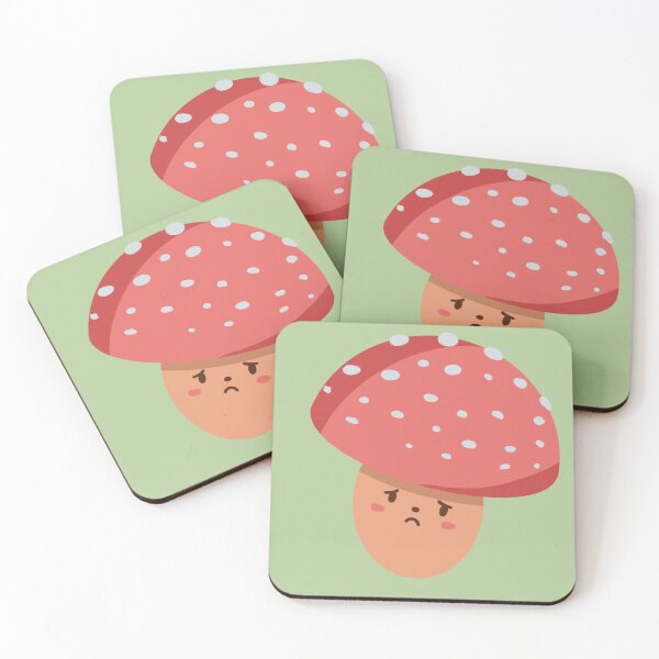 Item preview, Sad Red Toadstool Mushroom designed and sold by autumn-acorns.