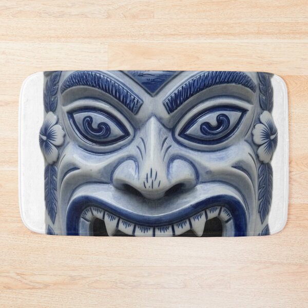 Item preview, Delft Tiki Mask designed and sold by MatrixTattoo.