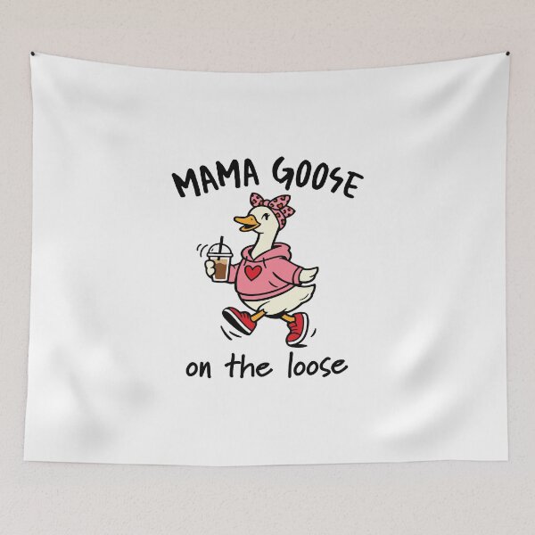 Item preview, Funny Mama Goose on the Loose designed and sold by chicdeboutique.