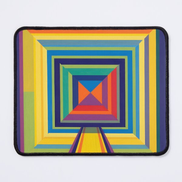 Item preview, Infinite Spectrum: Geometric Retro Square Illusion designed and sold by DW-AiRT.