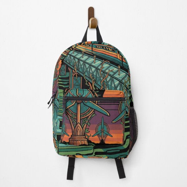 Item preview, Solarpunk Future City Eco Utopia Sunset designed and sold by LIVE_FREE.