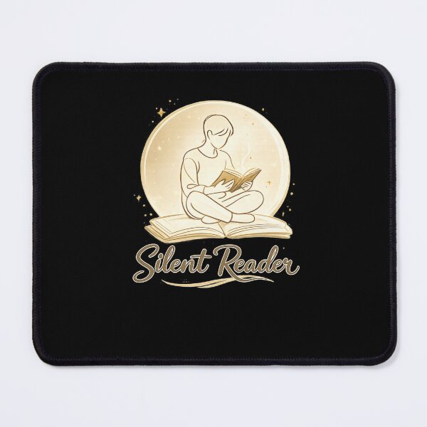 Item preview, Silent Reader Aesthetic Minimalist Book Lover Design – Cozy Reading Introvert Gift designed and sold by Line-Mood1⭐️⭐️⭐️⭐️⭐️.
