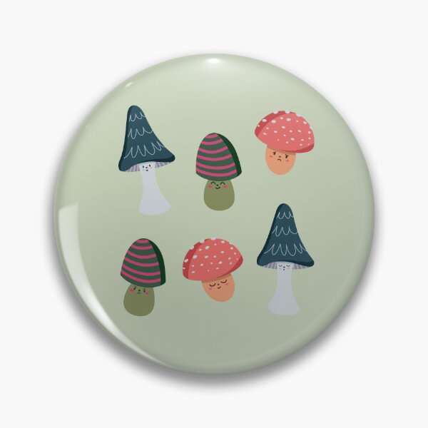 Item preview, Moody Mushroom Forest - Cute Fungi Character Pack designed and sold by autumn-acorns.