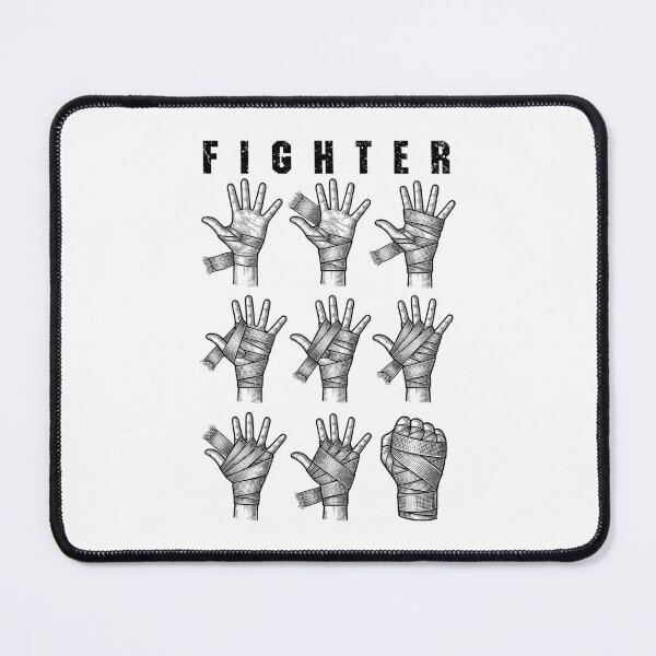 Item preview, MMA Fighter Boxer Boxing Mixed Martial Arts Hand Wrap designed and sold by GrandeDuc.