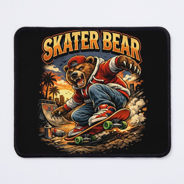 Item preview, Skater Bear  designed and sold by McThingummy.