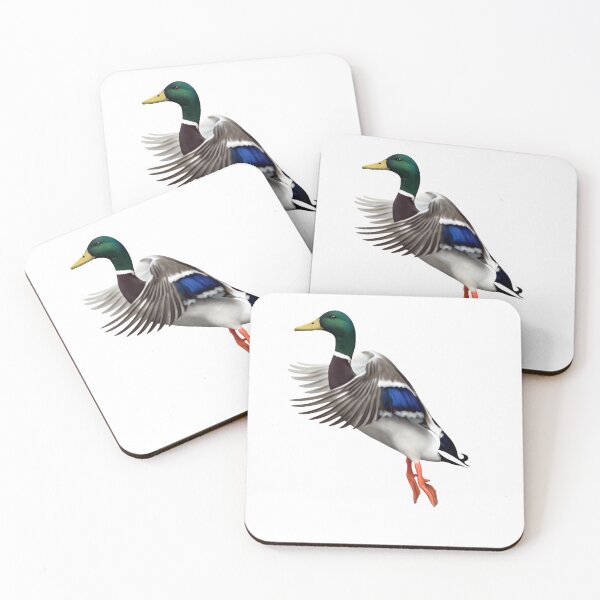 Item preview, Mallard Duck Flying Away designed and sold by greencitystudio.