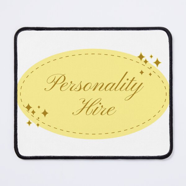 Item preview, Personality Hire Label designed and sold by Magnetarium.