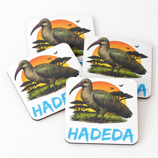 Item preview, Hadeda Ibis at African Sunset designed and sold by Lekker Threads.